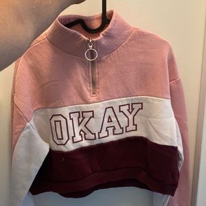 Cute winter crop top